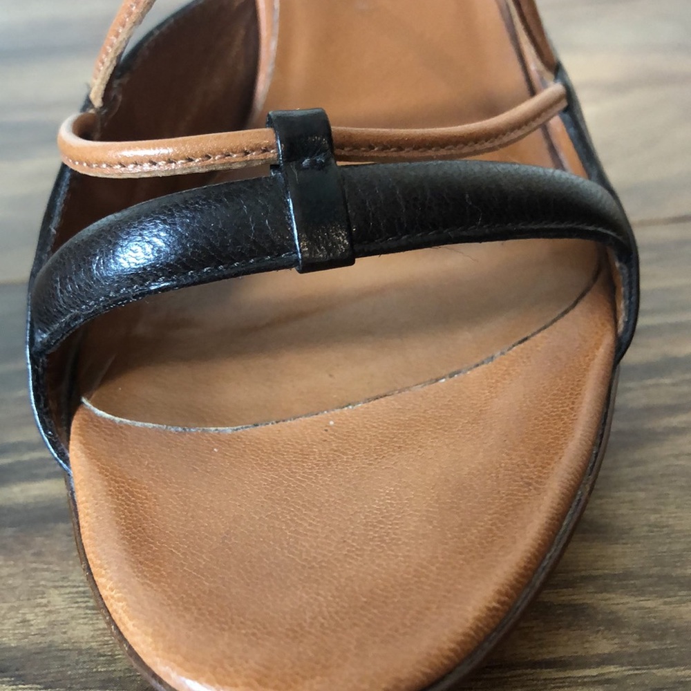 Vintage Sergio Rossi Italian Made strappy leather sandals. Size 6 - Picture 4 of 10